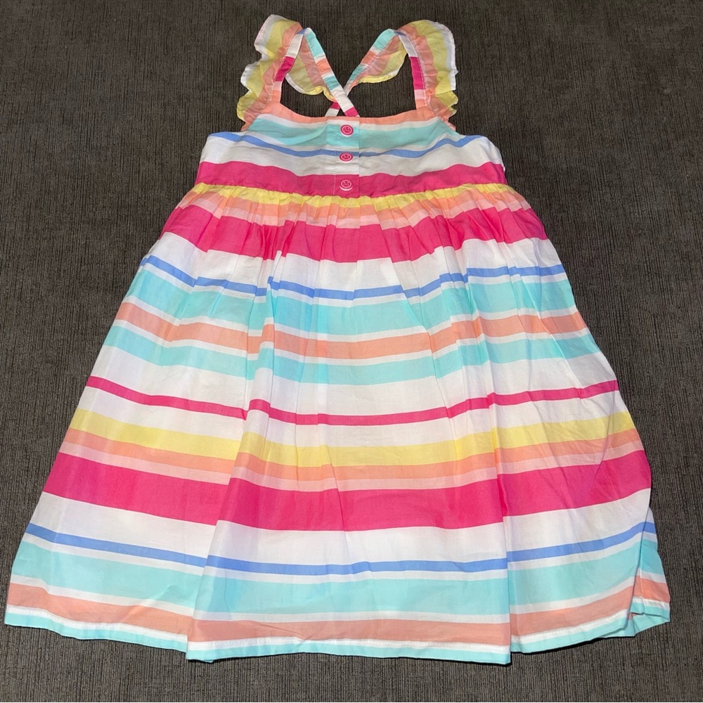Gymboree Girls Striped Summer Dress 2T